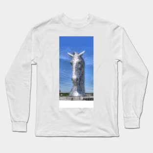 the Kelpies, Helix Park Long Sleeve T-Shirt